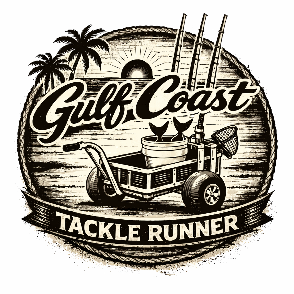 Gulf Coast Tackle Runner Logo